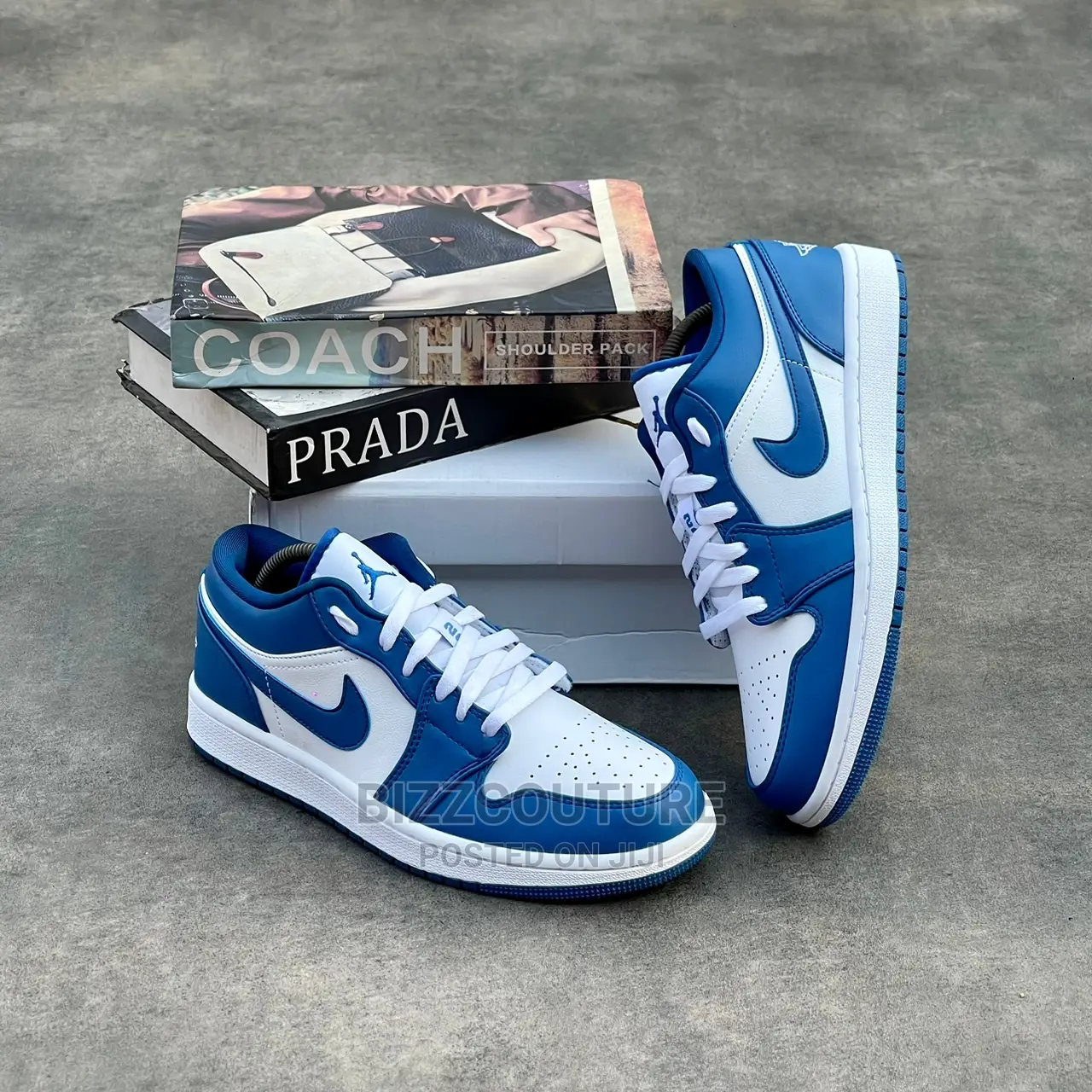 Original NIKE JORDAN 1 LOW MARINA BLUE Available in Store