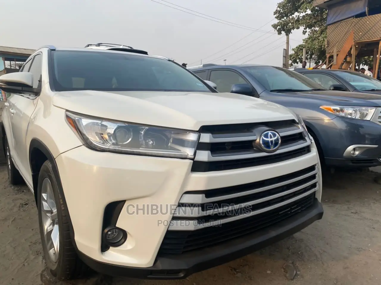Toyota Highlander XLE V6 4x4 (3.5L 6cyl 6A) 2016 White