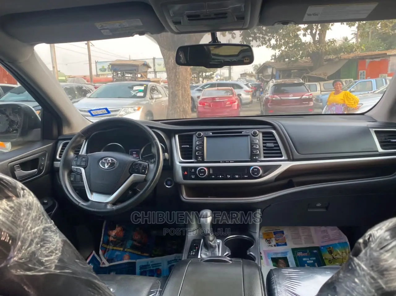 Toyota Highlander XLE V6 4x4 (3.5L 6cyl 6A) 2016 White