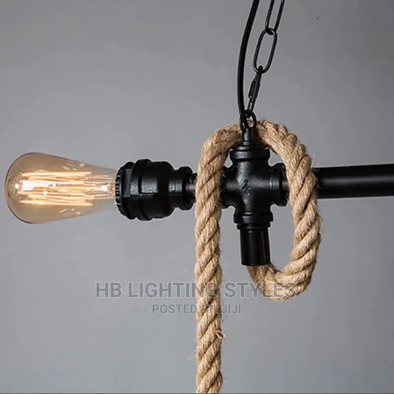 Hemp Rope Pendant Lights