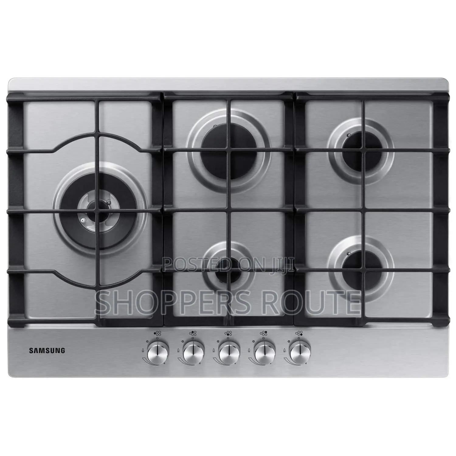 Samsung Built-in 5 Burner Gas Hob With Cast Iron Grates