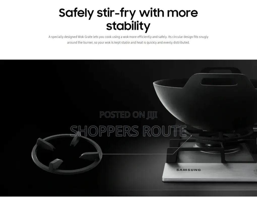 Samsung Built-in 5 Burner Gas Hob With Cast Iron Grates