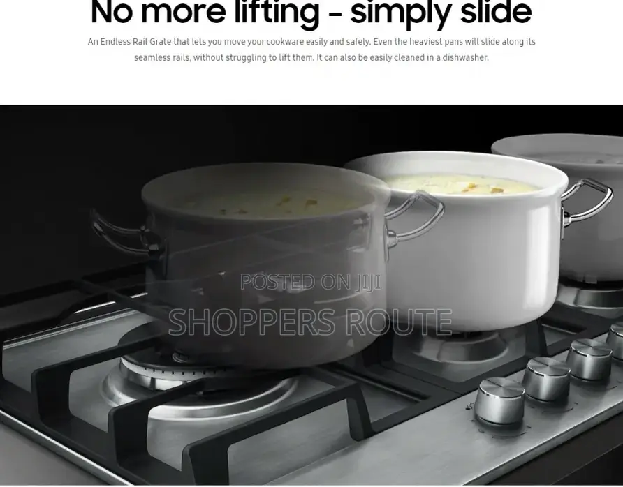 Samsung Built-in 5 Burner Gas Hob With Cast Iron Grates