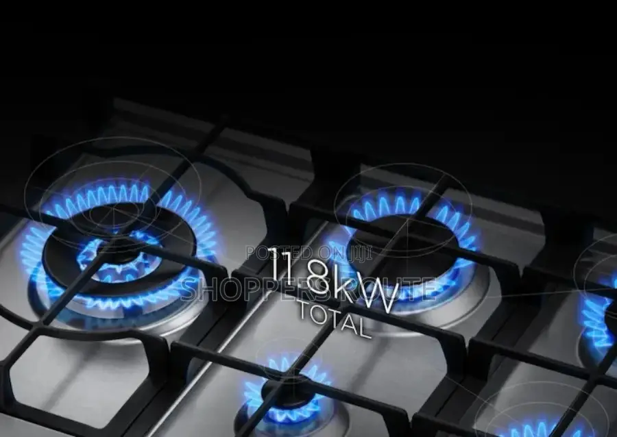 Samsung Built-in 5 Burner Gas Hob With Cast Iron Grates