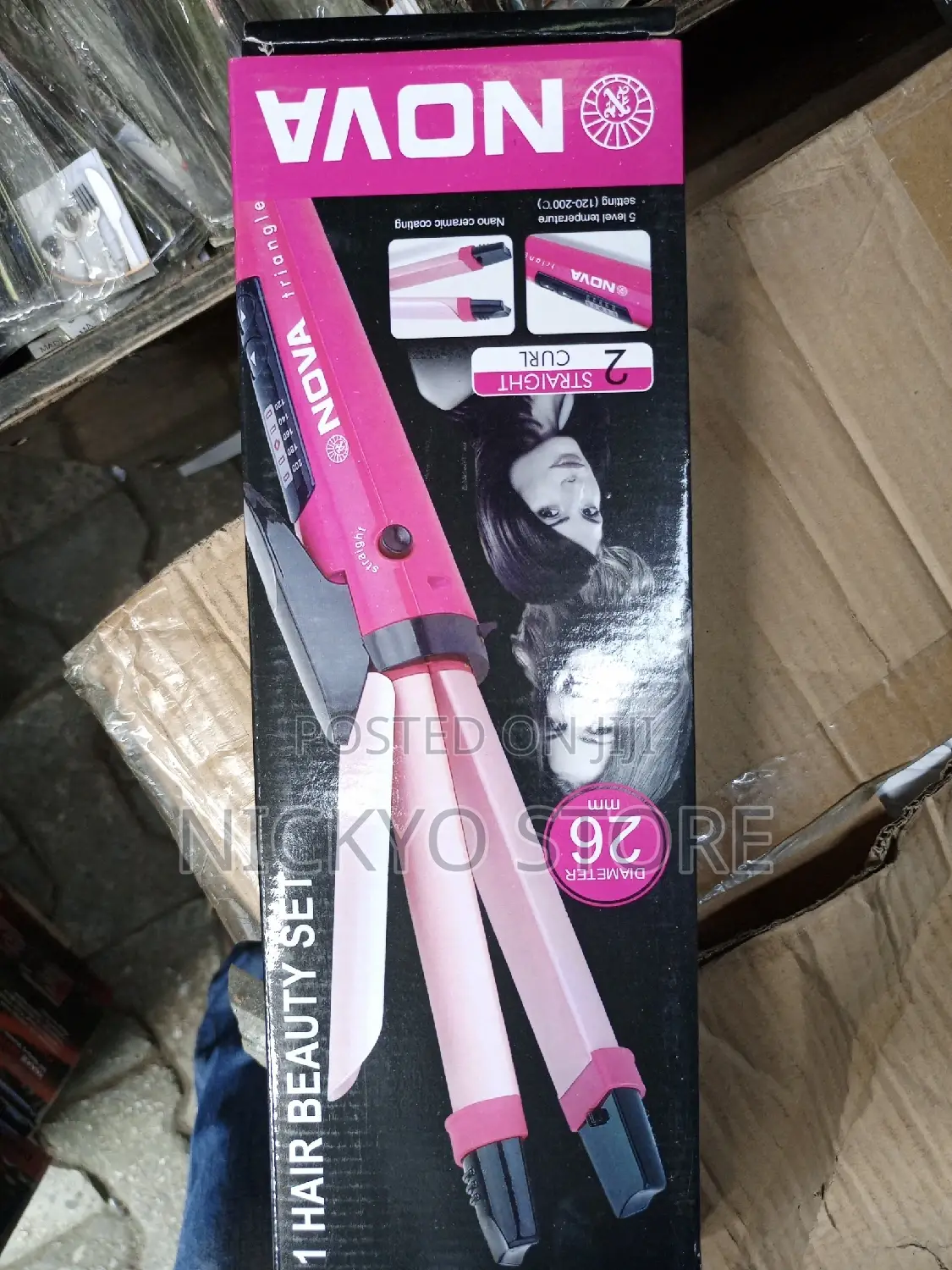 Big Size 2in1 Hair Straightener