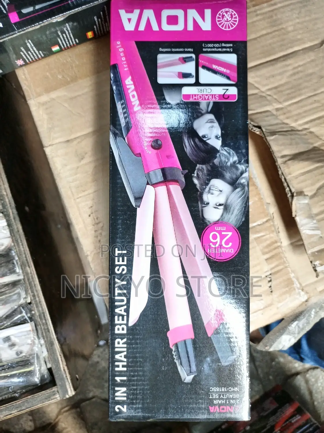 Big Size 2in1 Hair Straightener