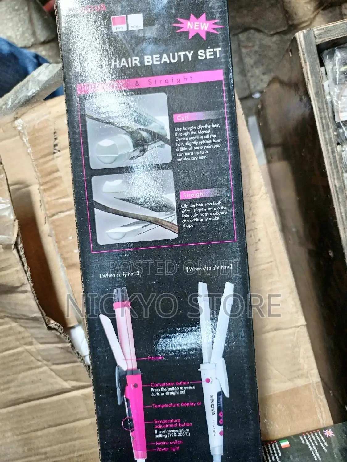 Big Size 2in1 Hair Straightener