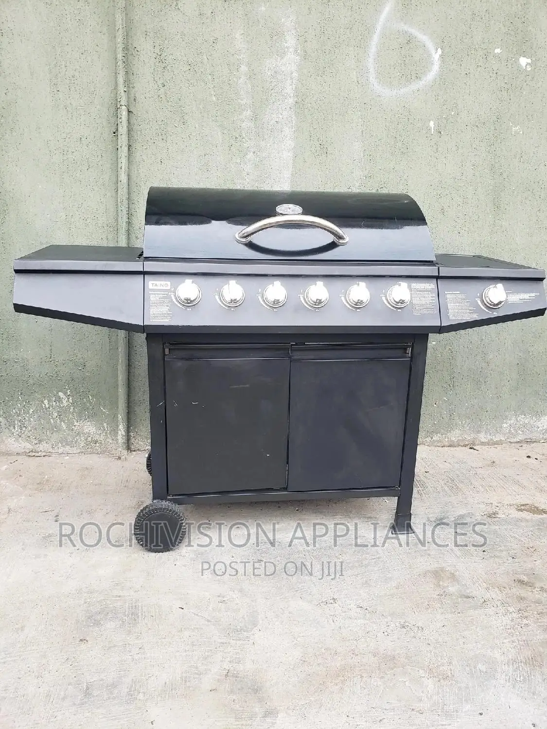 Barbecue Grill Gas BBQ Charcoal BBQ With Side Stove