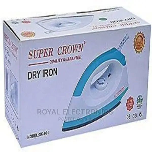Super Crown Dry Iron- Sc001