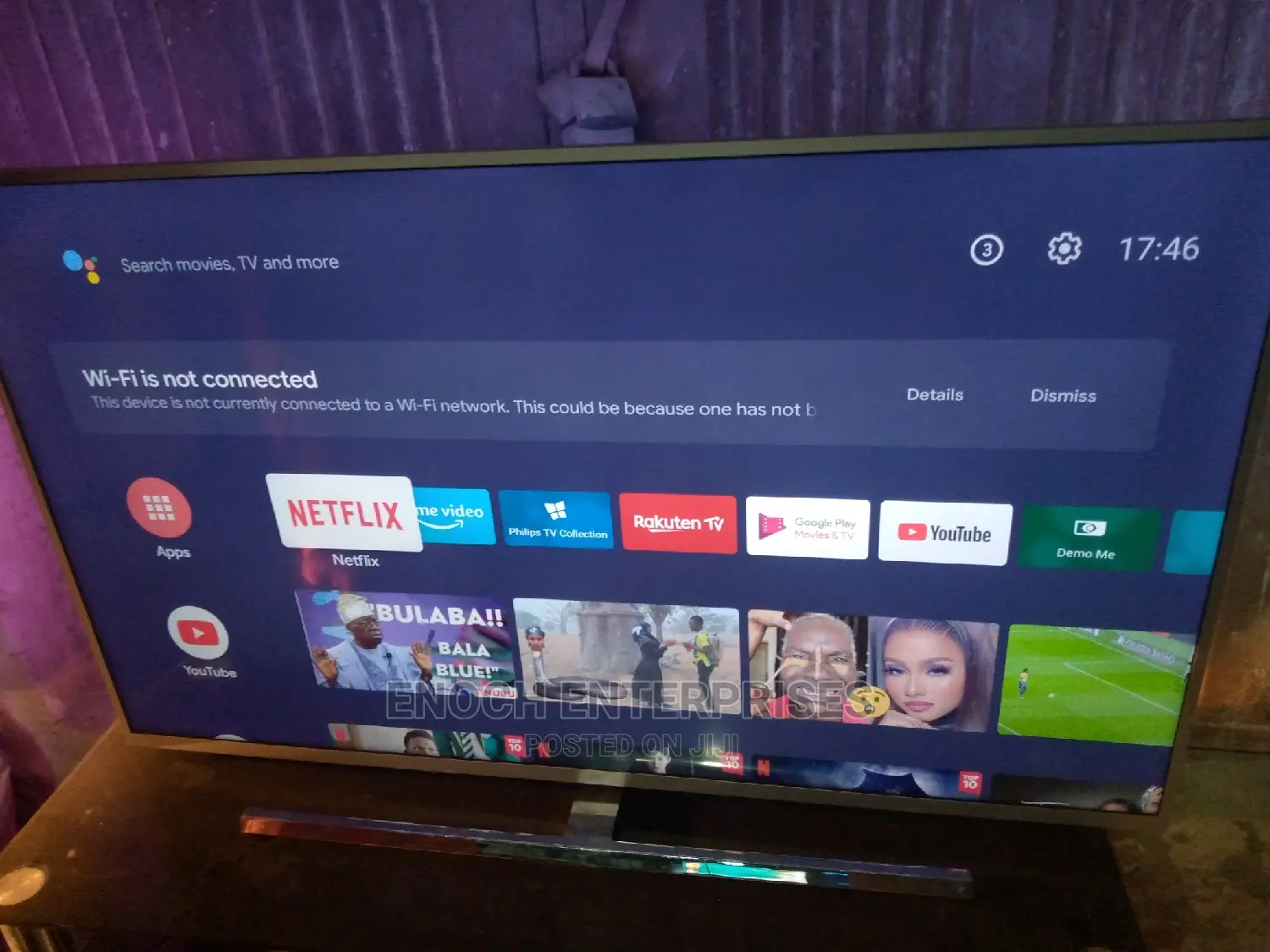 55 Inches Philips Android TV Clean