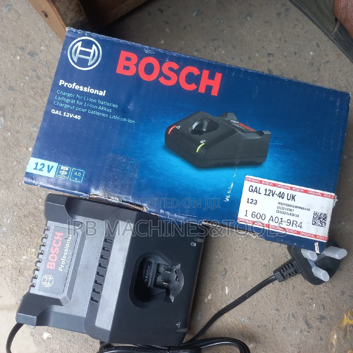 Bosch 12voit Fast Charge GAL 12v-40 UK