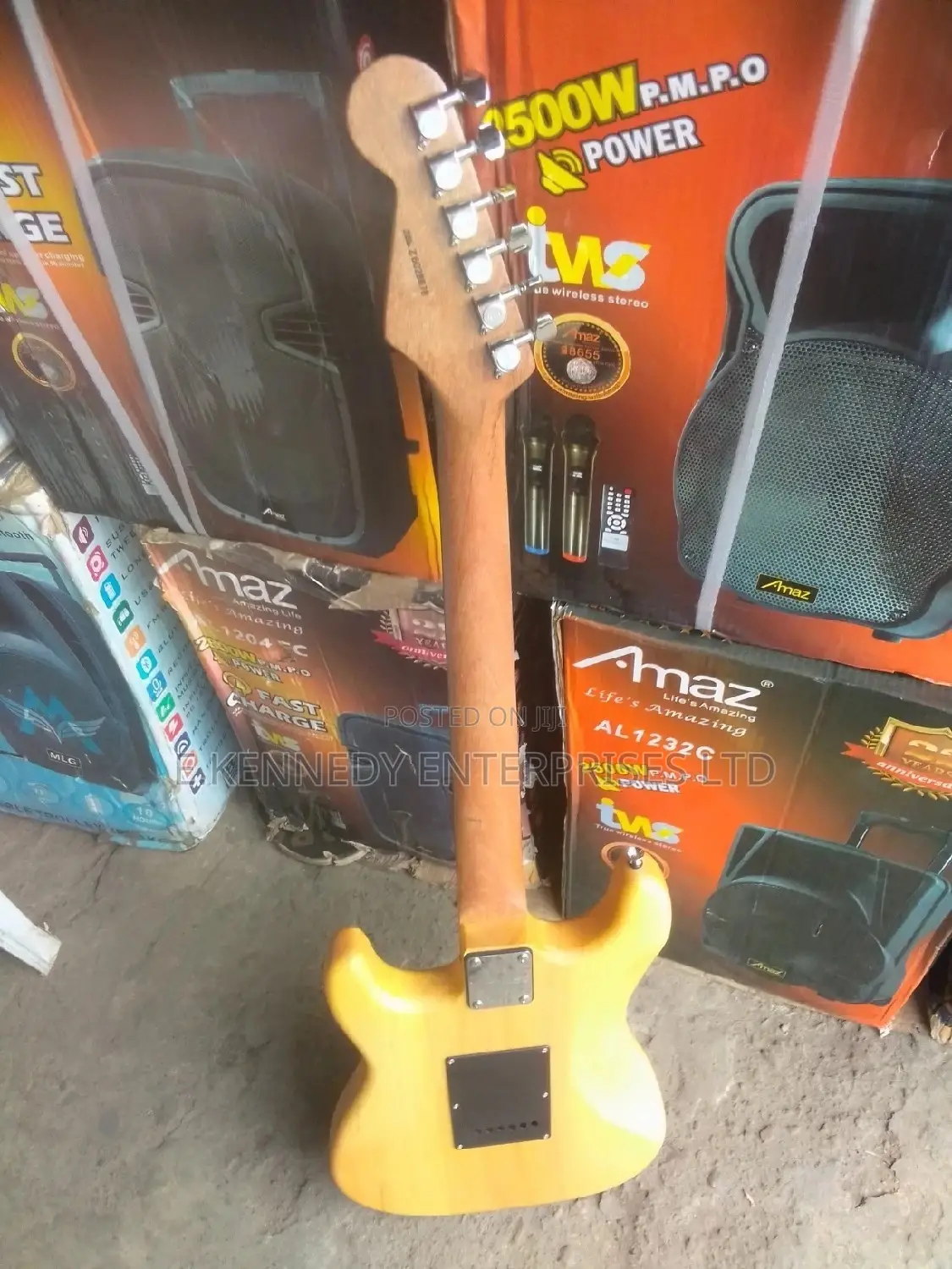 Professional Fender Electric Lead Guitar With Stand
