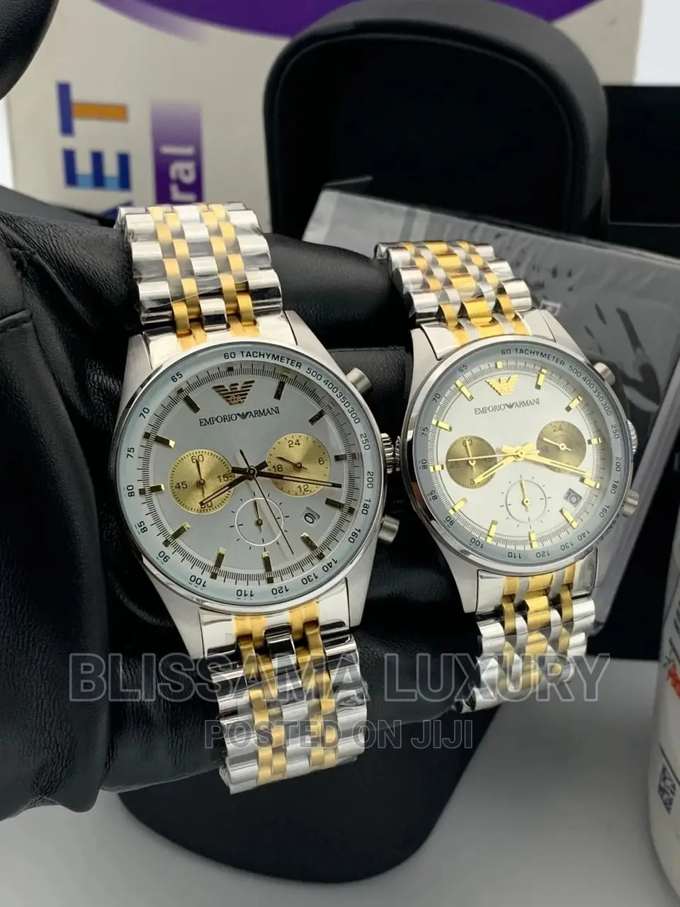 Emporio Armani Premium Luxury Couple Wristwatch – Stylish, Durable