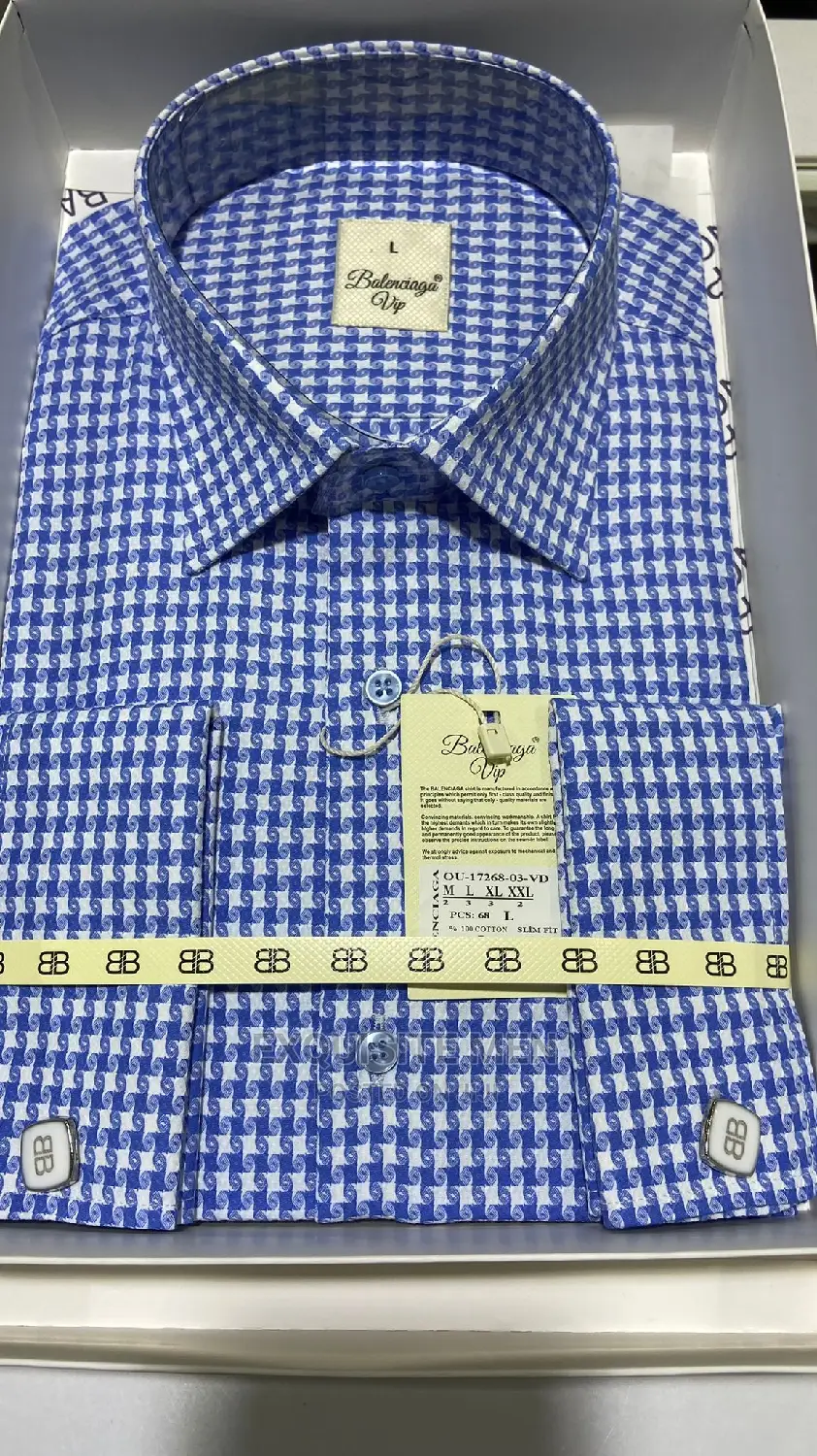 Italian Balenciaga Official Men's Shirt
