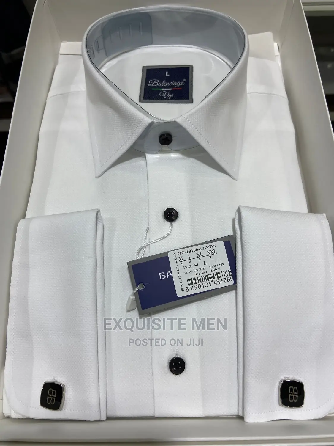 Italian Balenciaga Official Men's Shirt