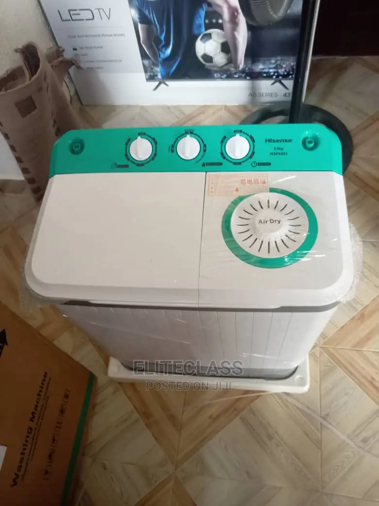 Hisense Washing Machine Capacity of 5kg- With a Spin Dryer