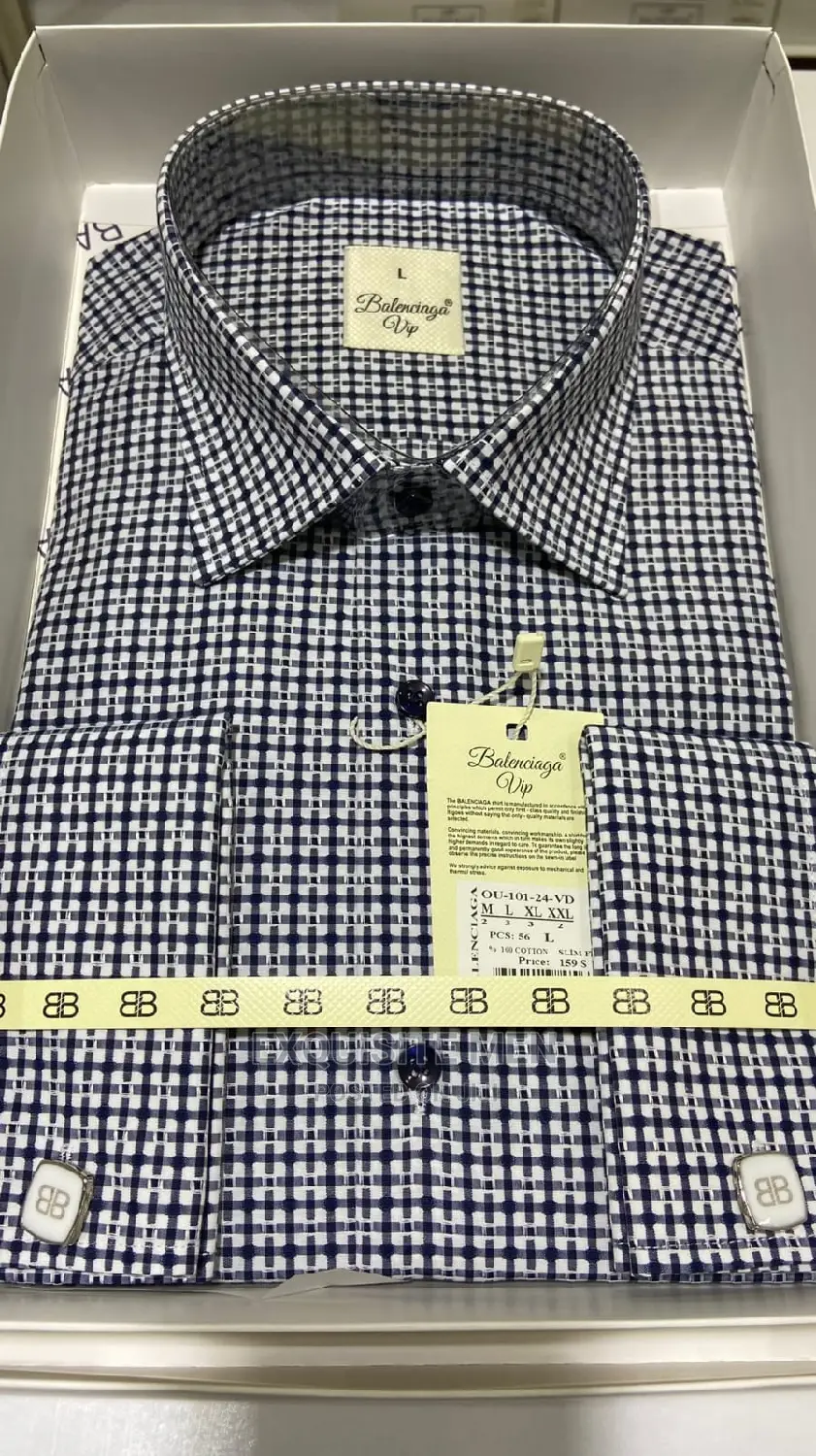 Italian Balenciaga Official Men's Shirts