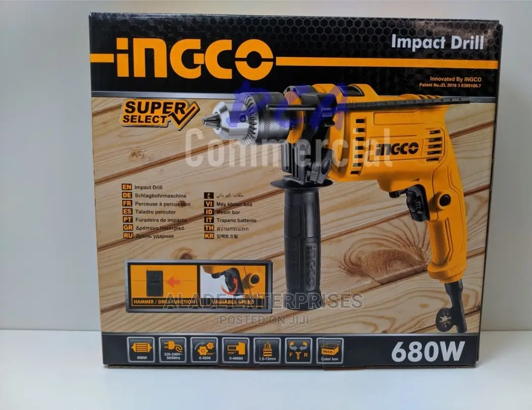 Ingco 680w Impact Drill-13mm