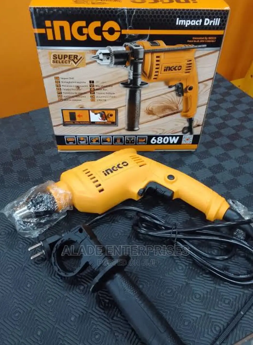 Ingco 680w Impact Drill-13mm