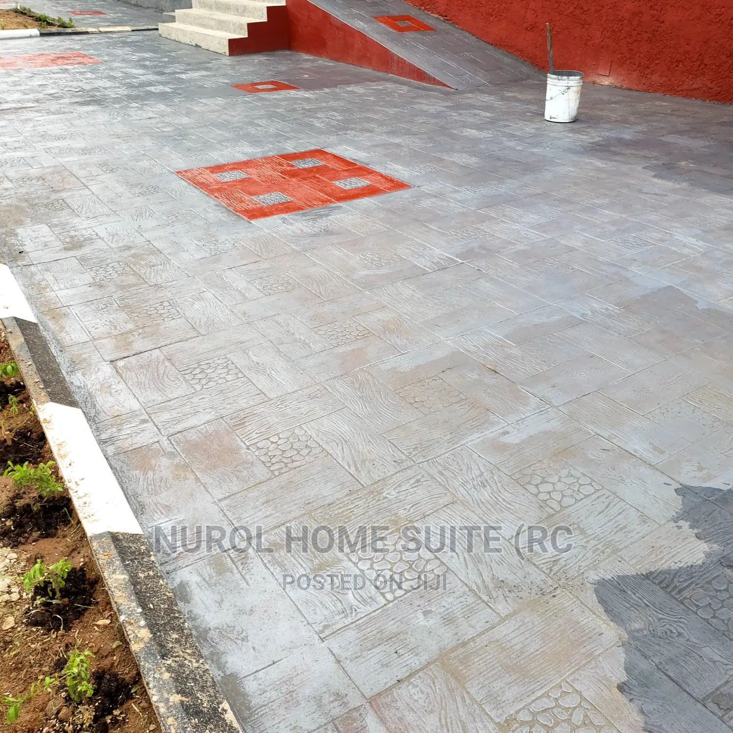 Sealant Polish of Stamped Floor