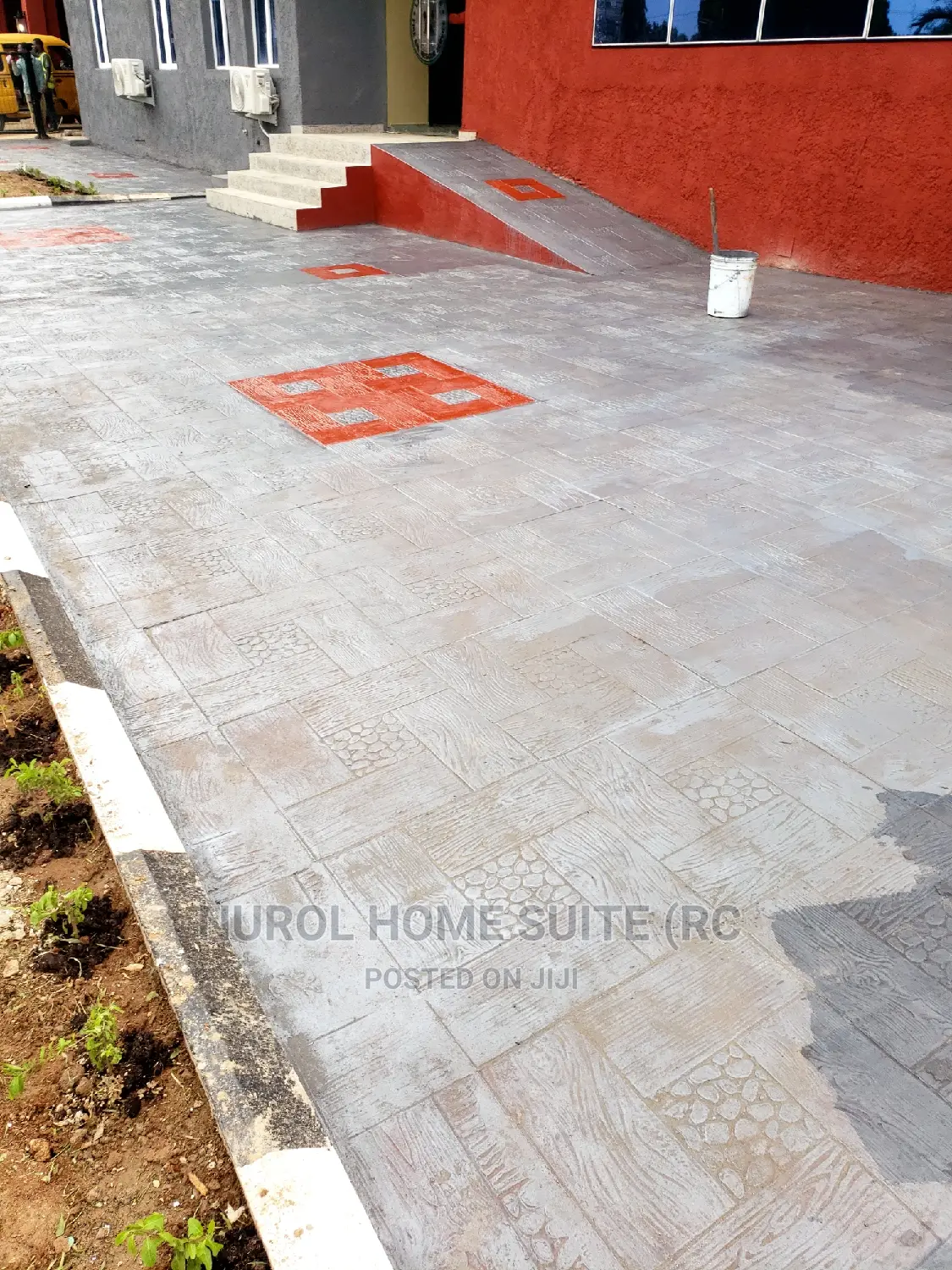 Sealant Polish of Stamped Floor