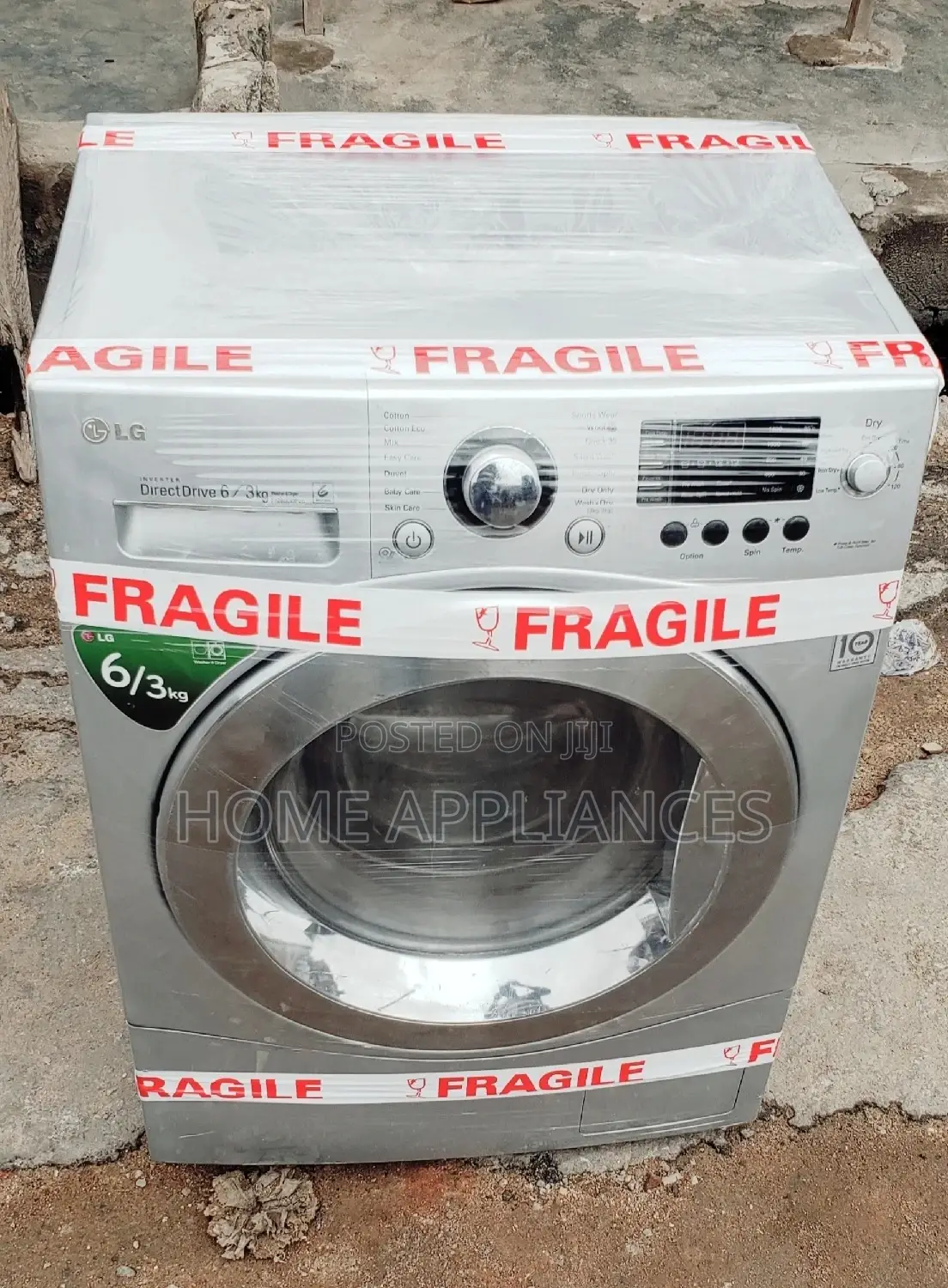 Lg Inverter Drive 6kg Washing Machine Wit Dryer N Warranty