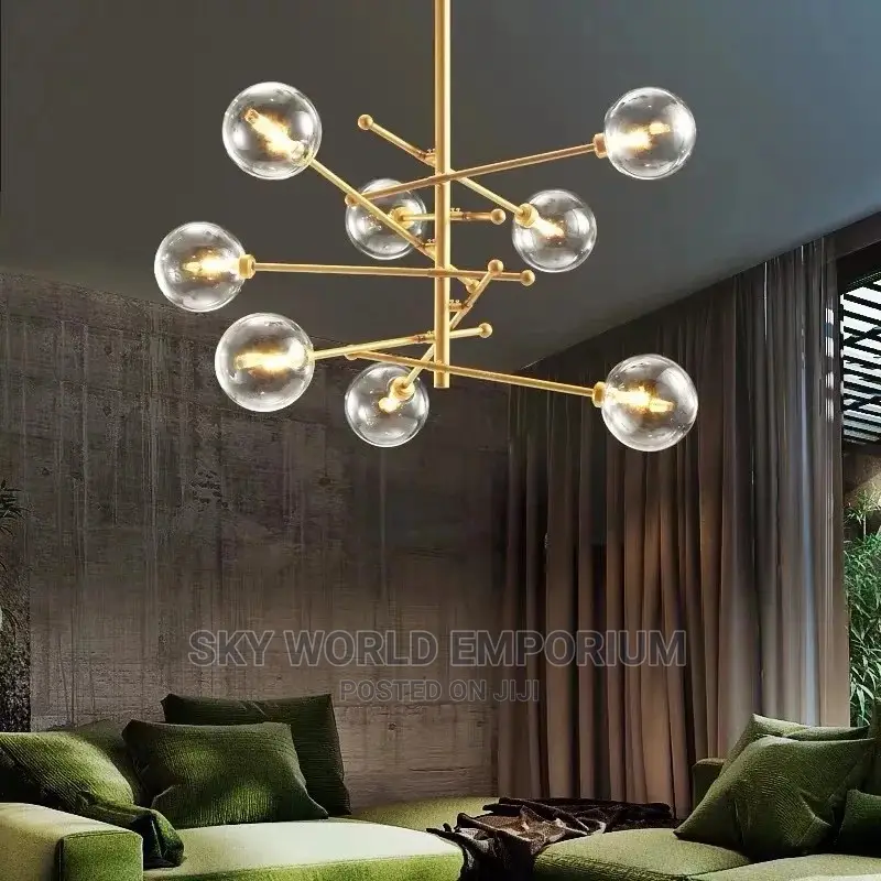 Modern Glass 8 Ball Luxury Pendant Lights