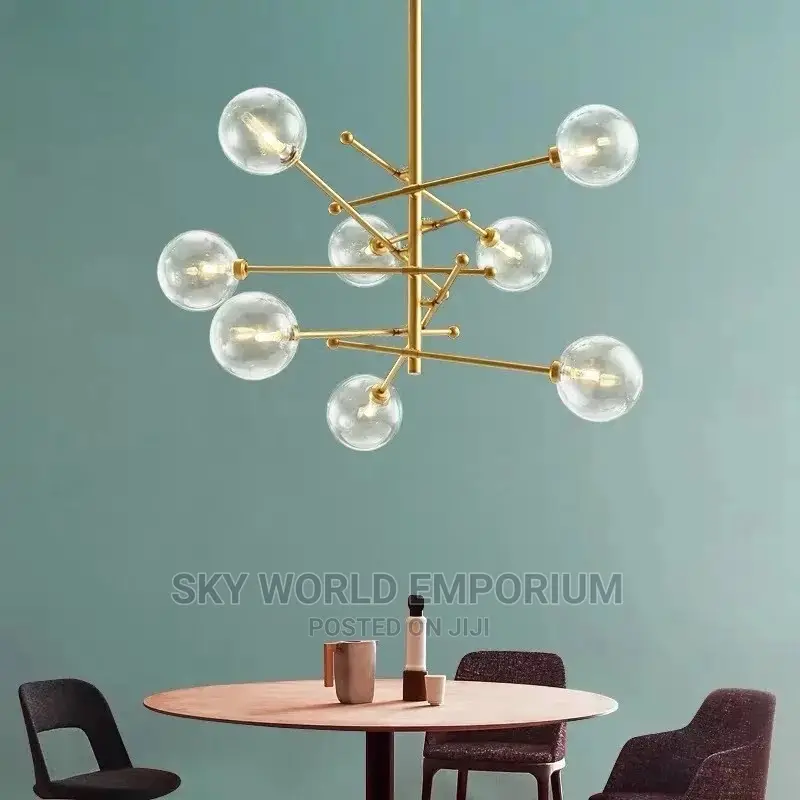 Modern Glass 8 Ball Luxury Pendant Lights