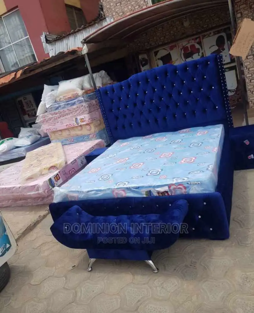 Quality Blue Bedframe