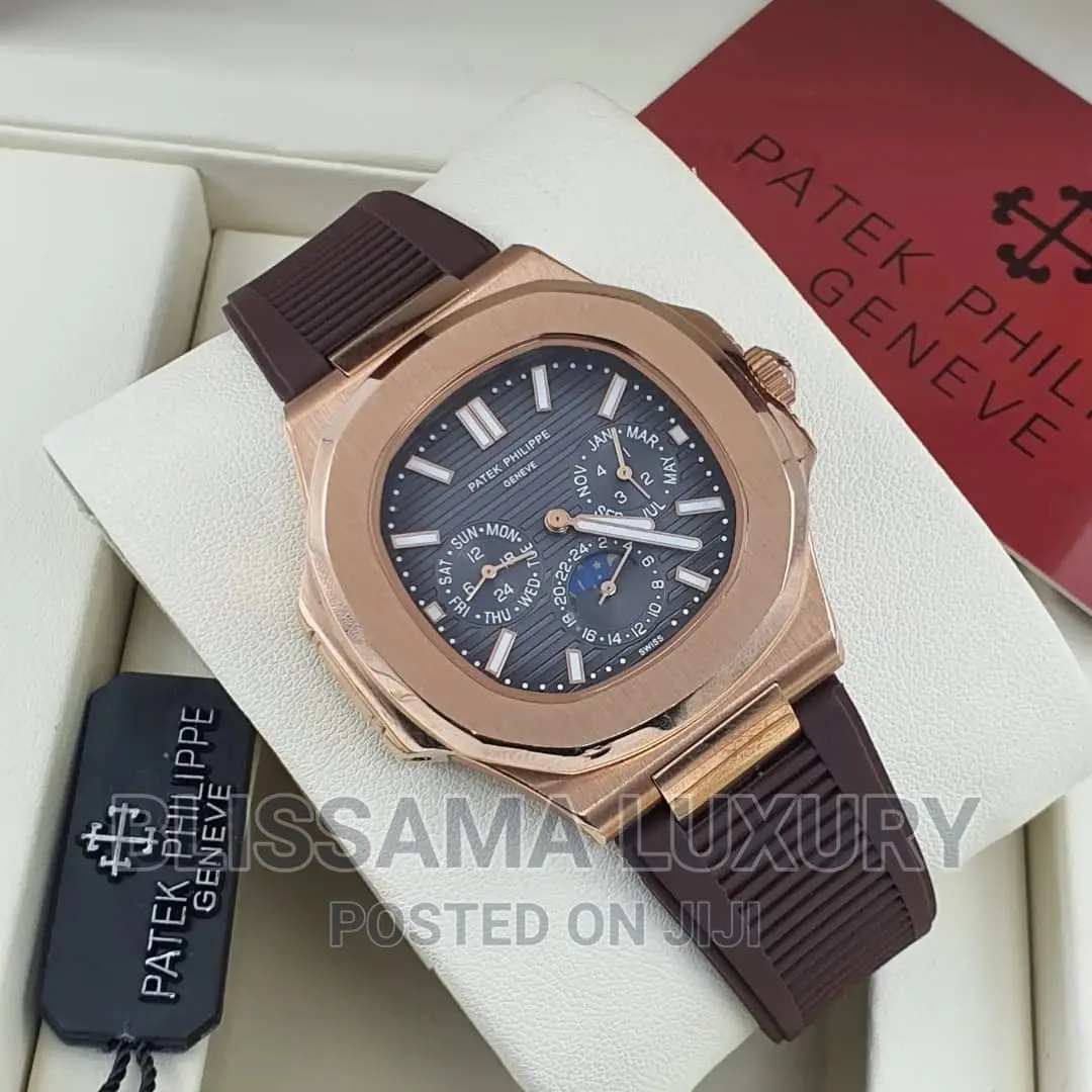 Quality Patek Philippe Rubber Strap Wristwatch