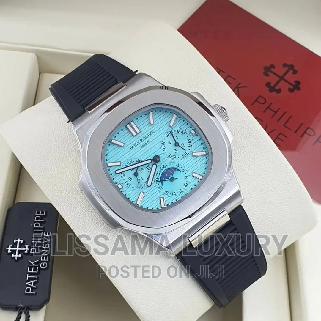 Quality Patek Philippe Rubber Strap Wristwatch
