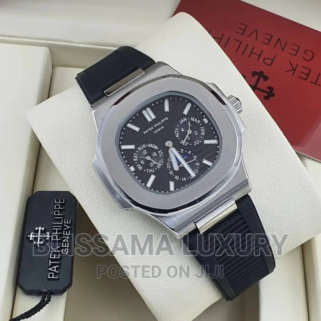 Quality Patek Philippe Rubber Strap Wristwatch