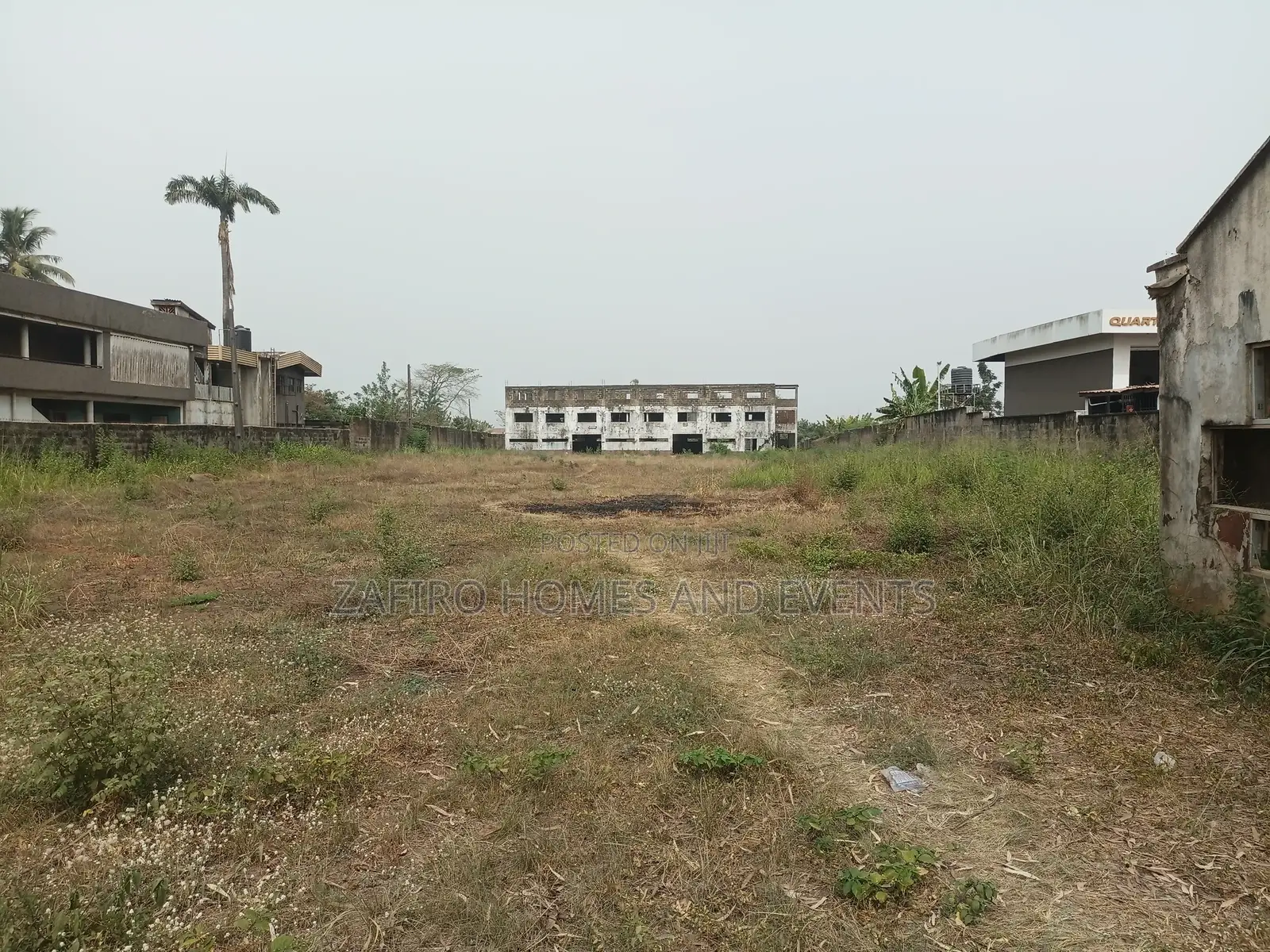 Commercial Fenced and Gated 9 Plots of Land at NNPC Apata