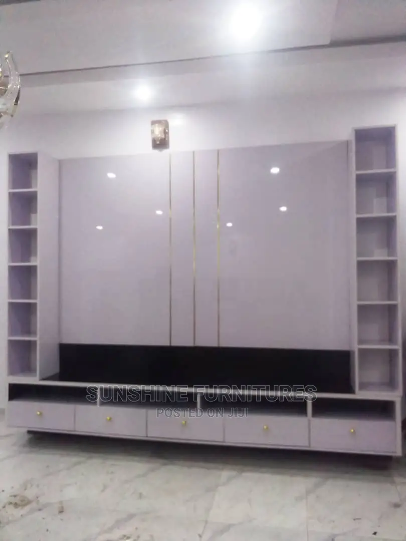 Modern Tv Console With LED Light 8ft/12ft