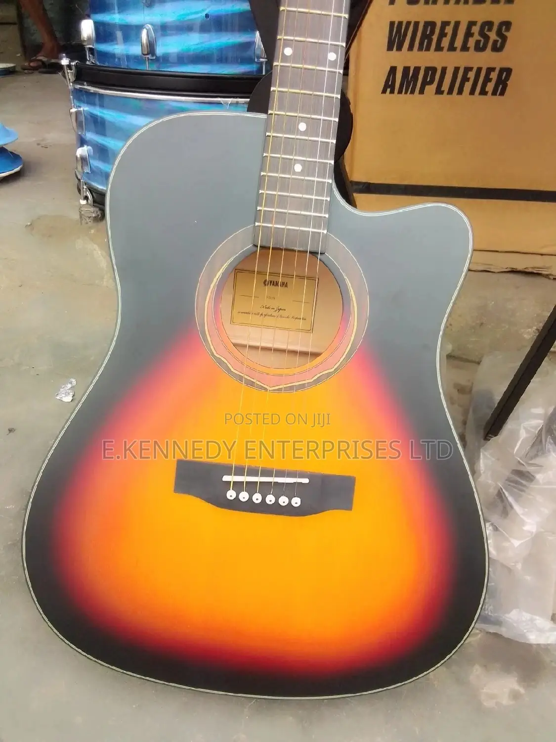 Professional Semi Acoustic Guitar With 5-Bands Eq