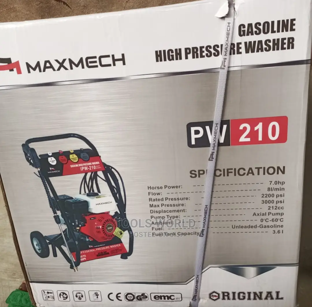 Gasoline High Pressure Washer 7.0HP 4-Stroke for Car Wash