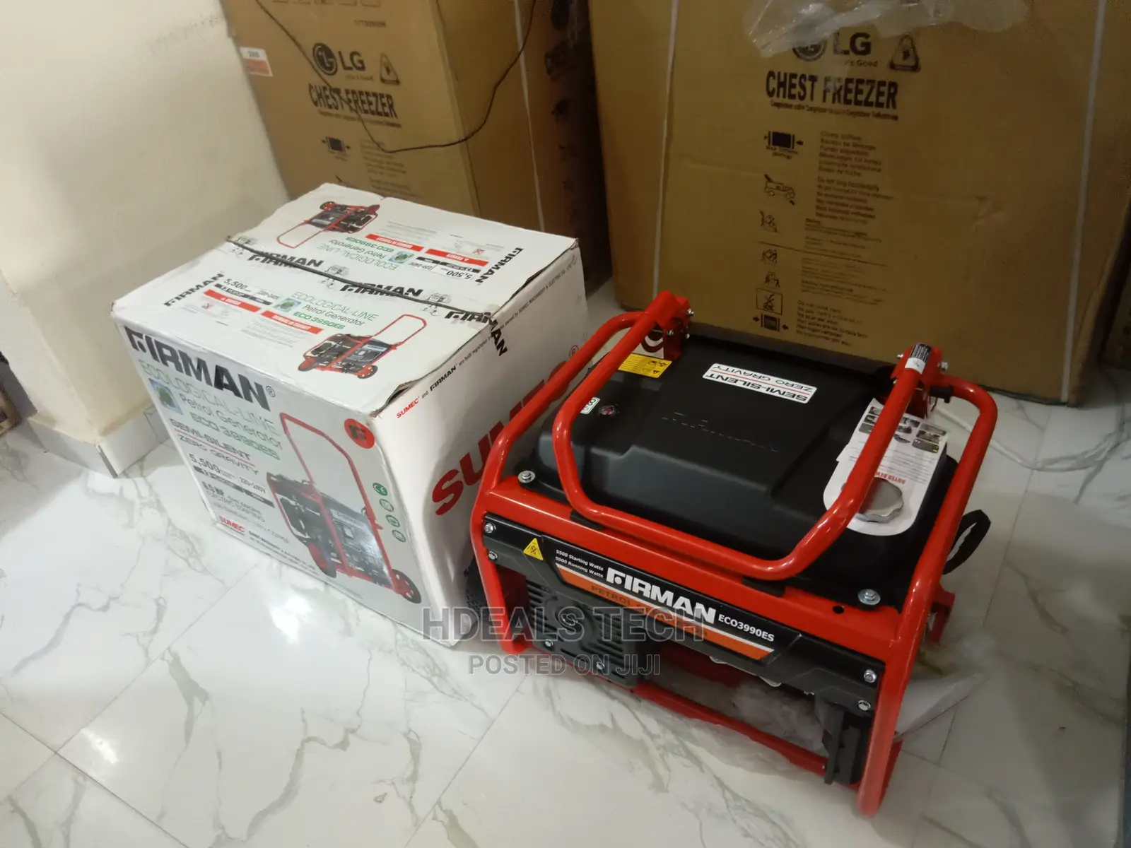 Sumec Firman ECO3990ES 5.5KVA Gasoline Generator .