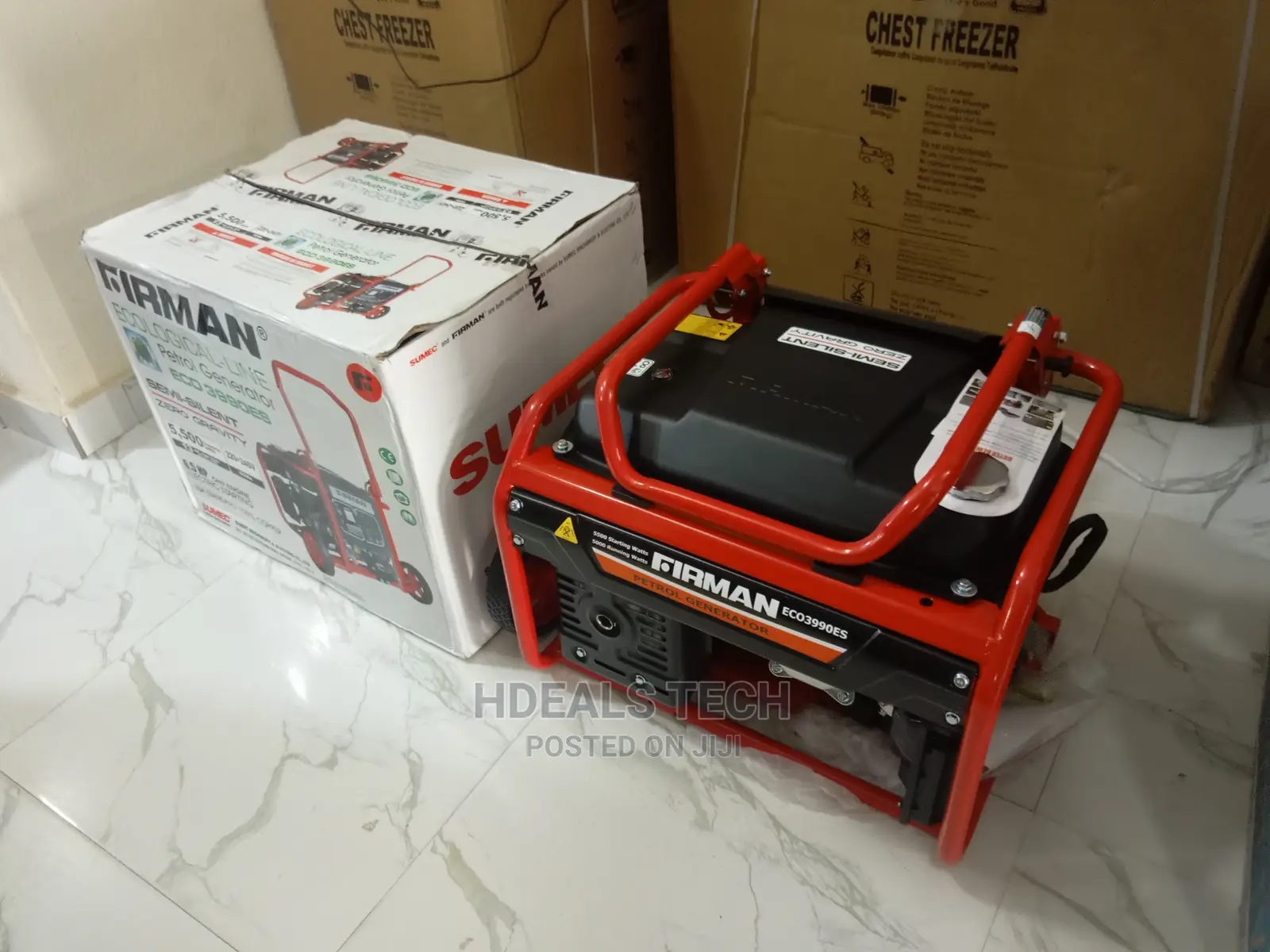 Sumec Firman ECO3990ES 5.5KVA Gasoline Generator .