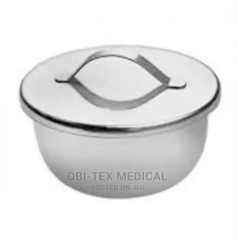 HH-20 Gallipot With Cover Stainless Steel