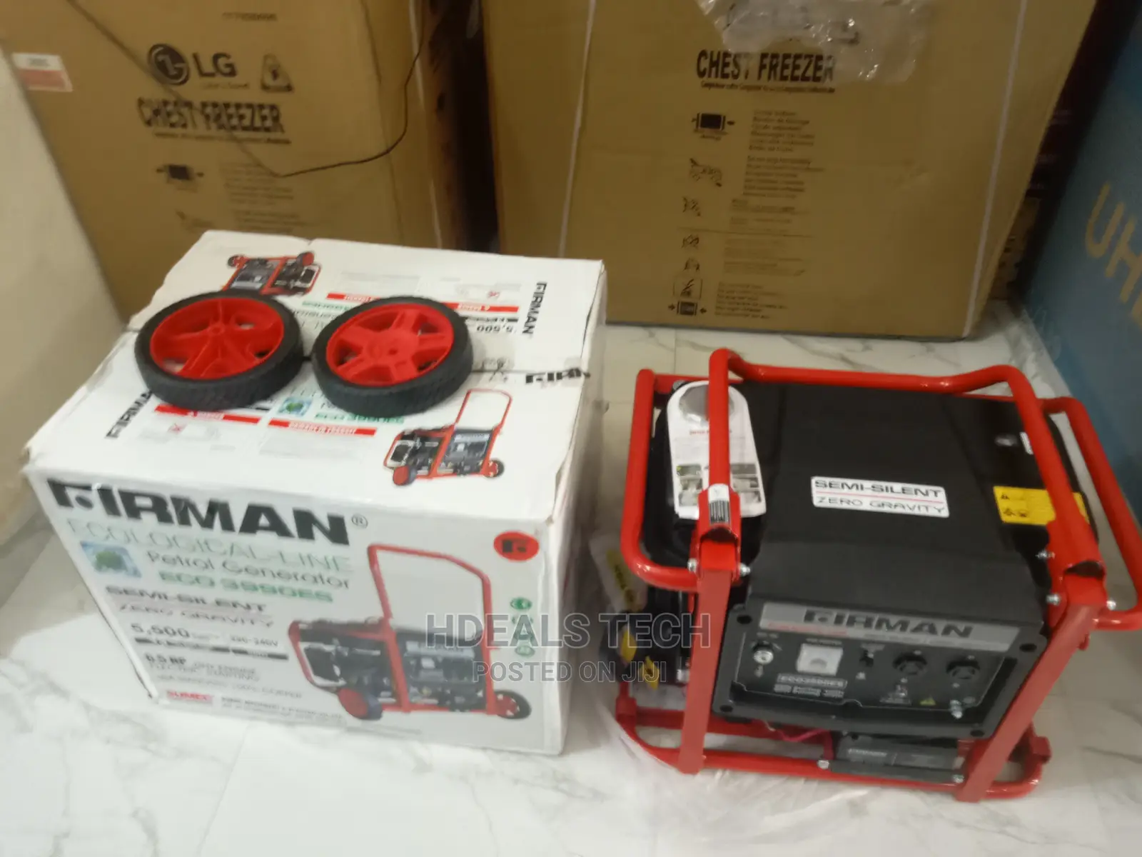 Sumec Firman 5.5KVA Key Starting Gasoline Generator.