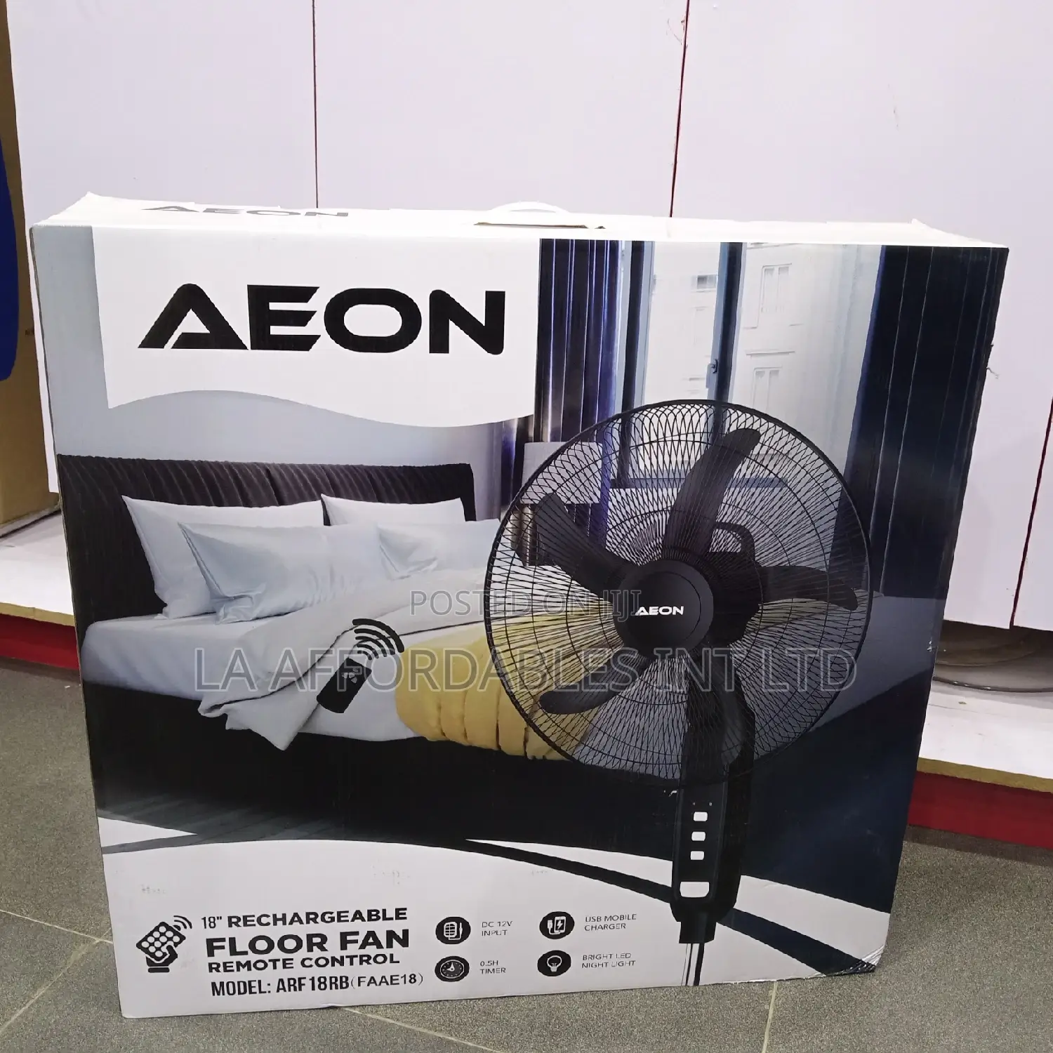 Aeon "18"Rechargeable Fan