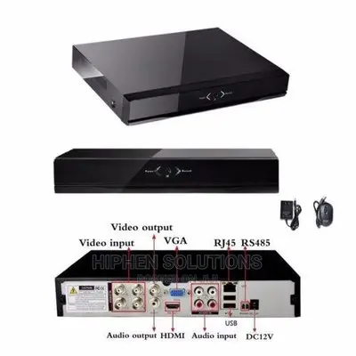 4 Channel AHD-720P CCTV DVR With HDMI Internet & Smartphone Remote Acc