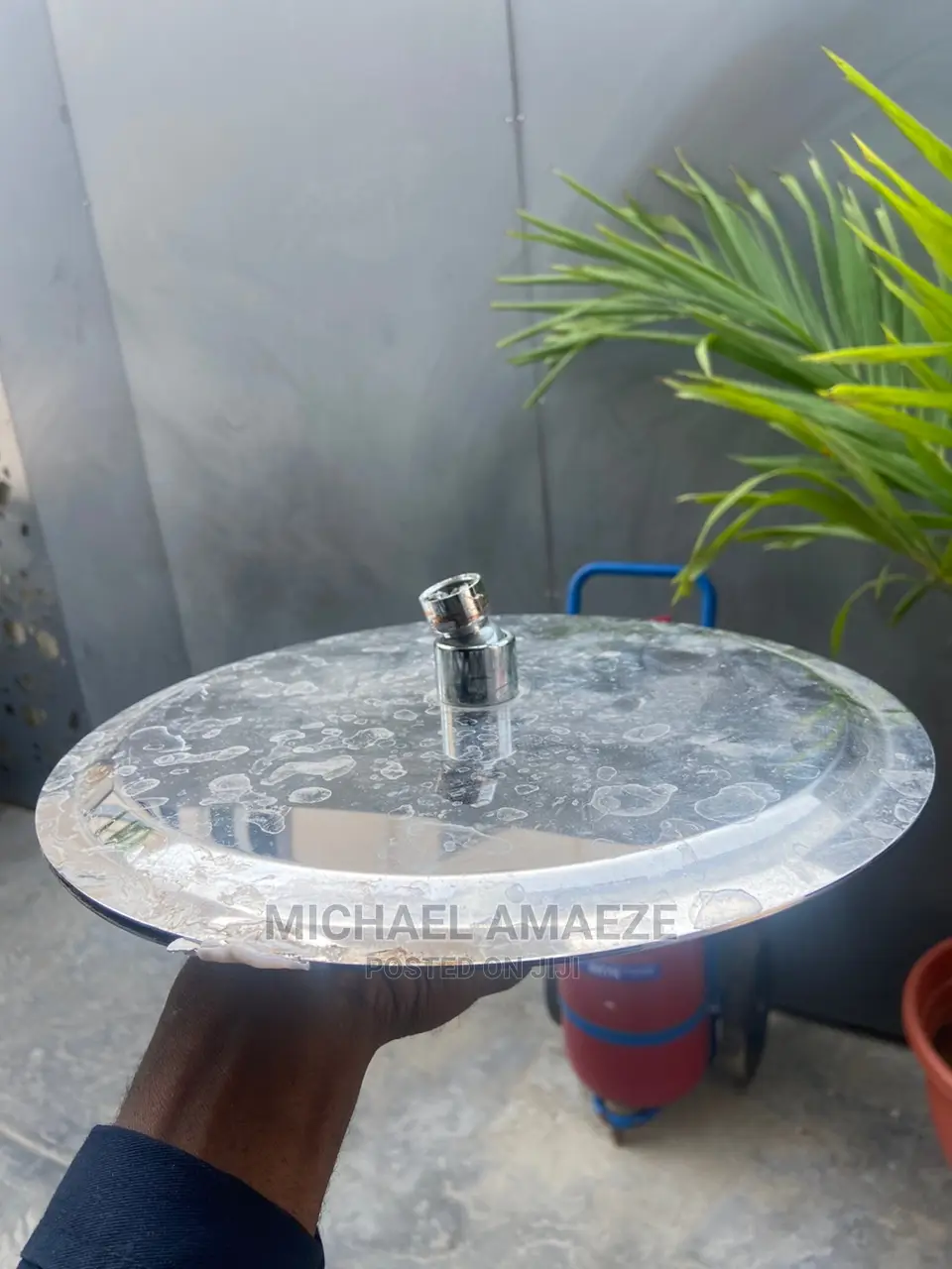 16 Inches Round Shower Rose Stainless