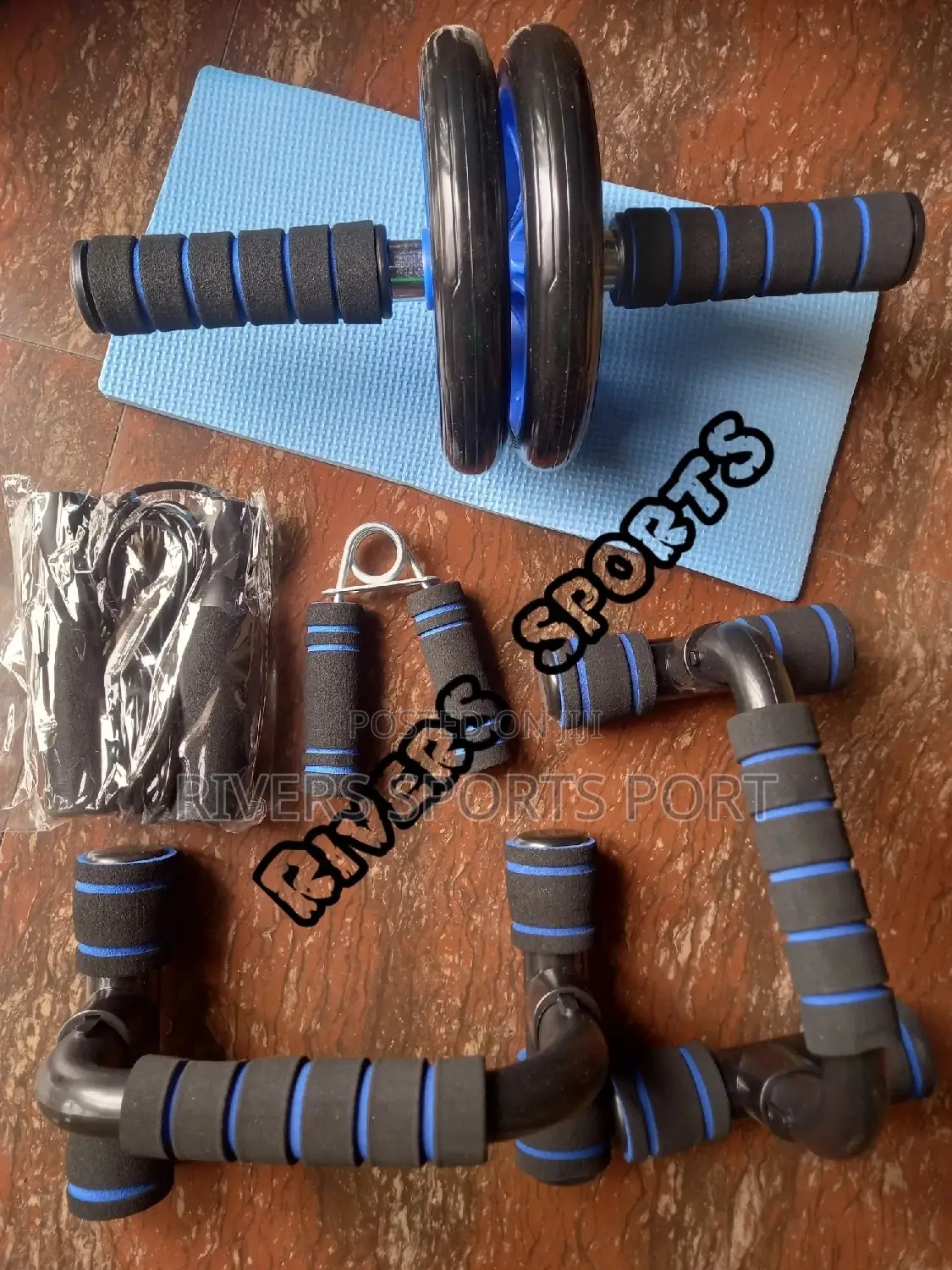 6in1 Multifunctional Tonifying Home Gym Workout/Exercise Set