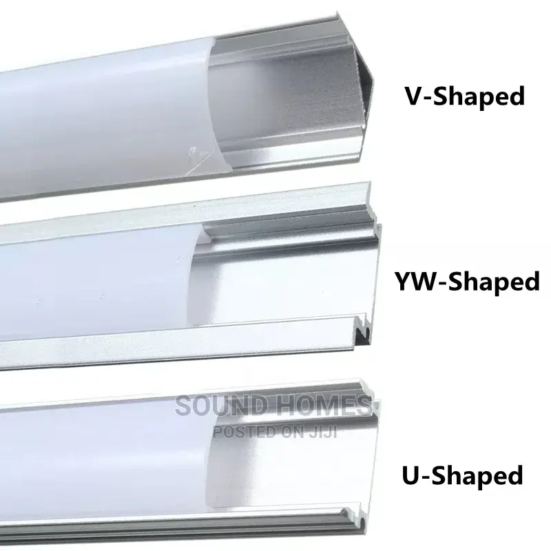 V-Shaped, Yw-Shaped and U-Shaped Aluminium Profile Fitting