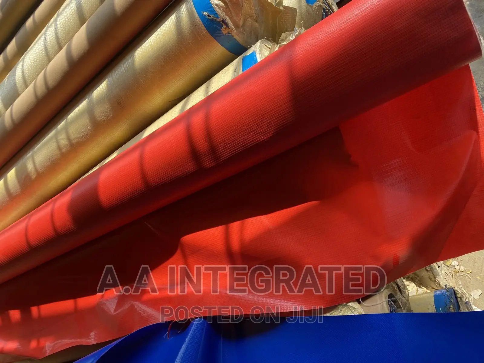 Quality Tarpaulin Red