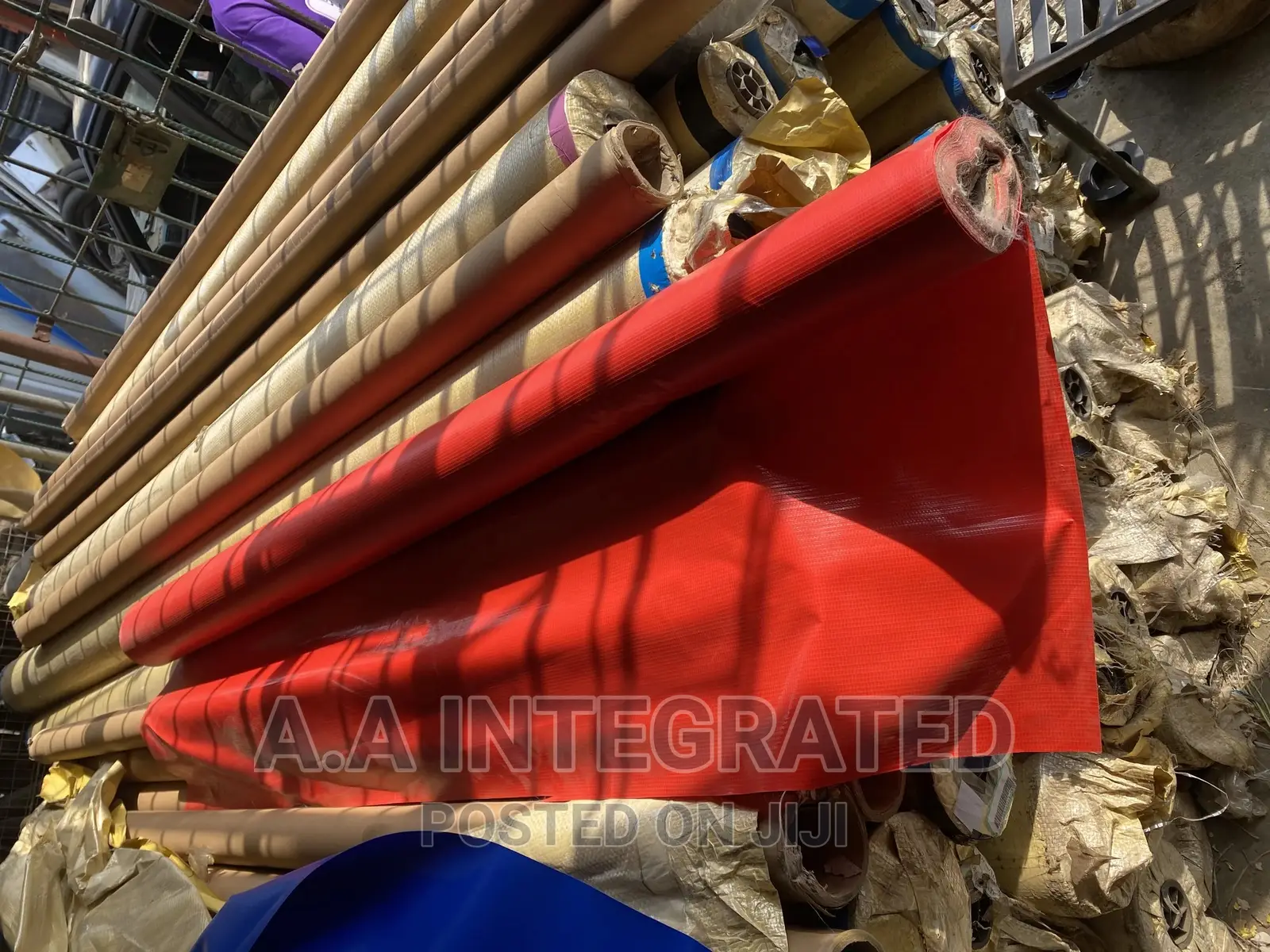 Quality Tarpaulin Red