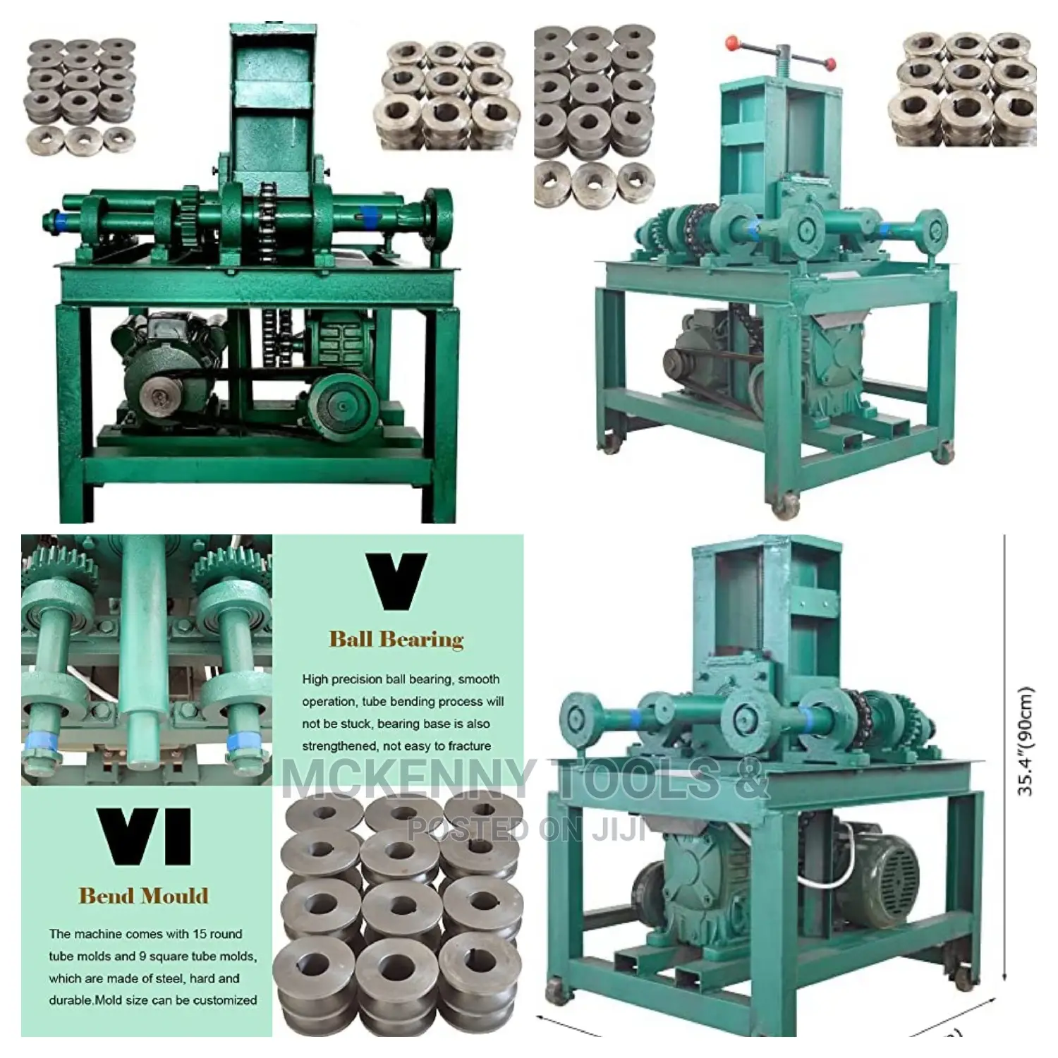 Pipe Bender, Multi-Functio Bending Circular Square Tubes