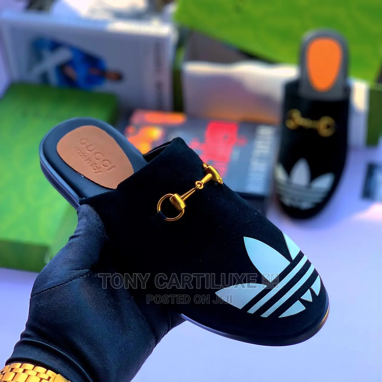 Gucci X Adidas Men - Women Half Shoe