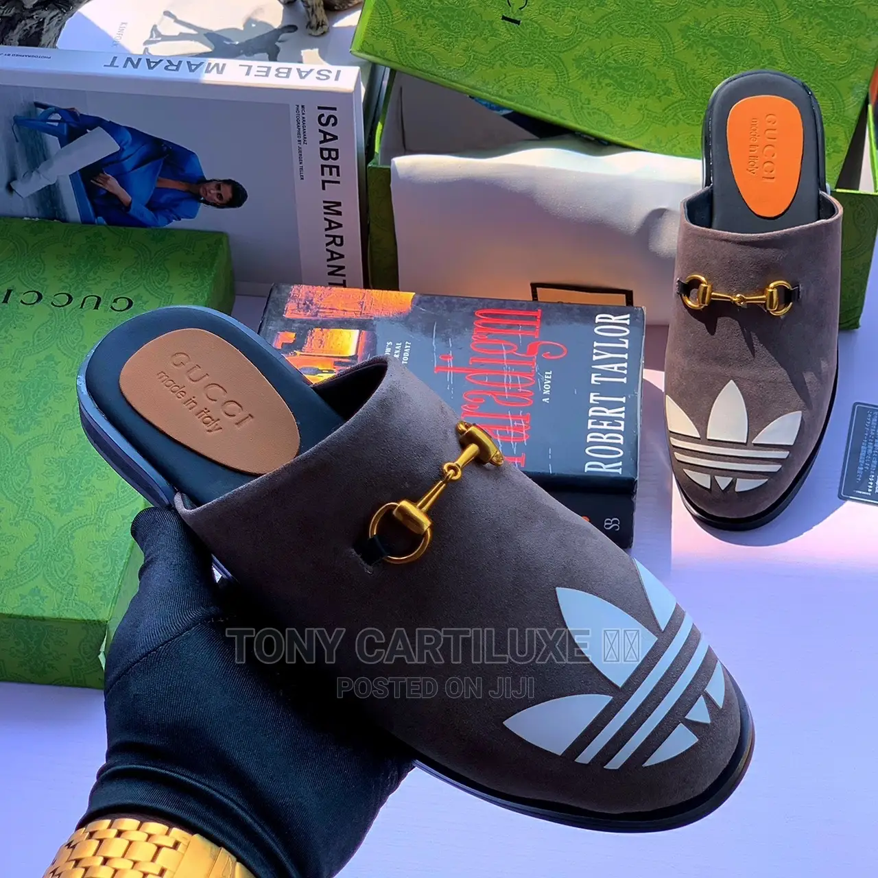Gucci X Adidas Men - Women Half Shoe